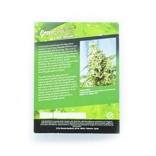 Green Poison F1 Fast Version fem (SwS)